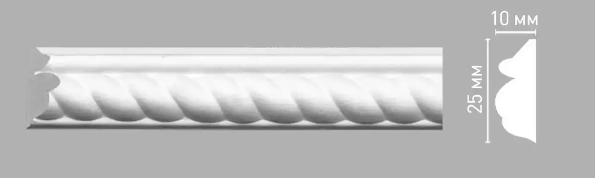 Молдинг DECOMASTER 98030 25х10х2400мм Молдинг DECOMASTER 98030 25х10х2400мм