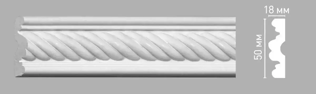 Молдинг DECOMASTER 98081 50х18х2400мм Молдинг DECOMASTER 98081 50х18х2400мм