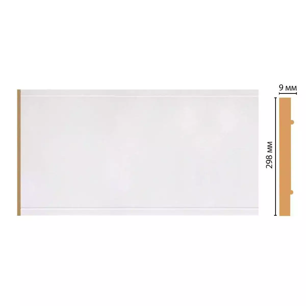 Декоративная панель Decomaster B30-115 298*9*2400 Декоративная панель Decomaster B30-115 298*9*2400