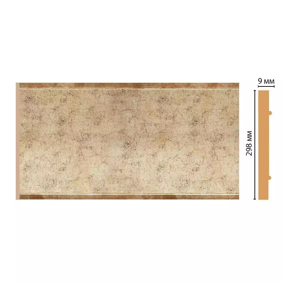 Декоративная панель Decomaster B30-553 298*9*2400 Декоративная панель Decomaster B30-553 298*9*2400
