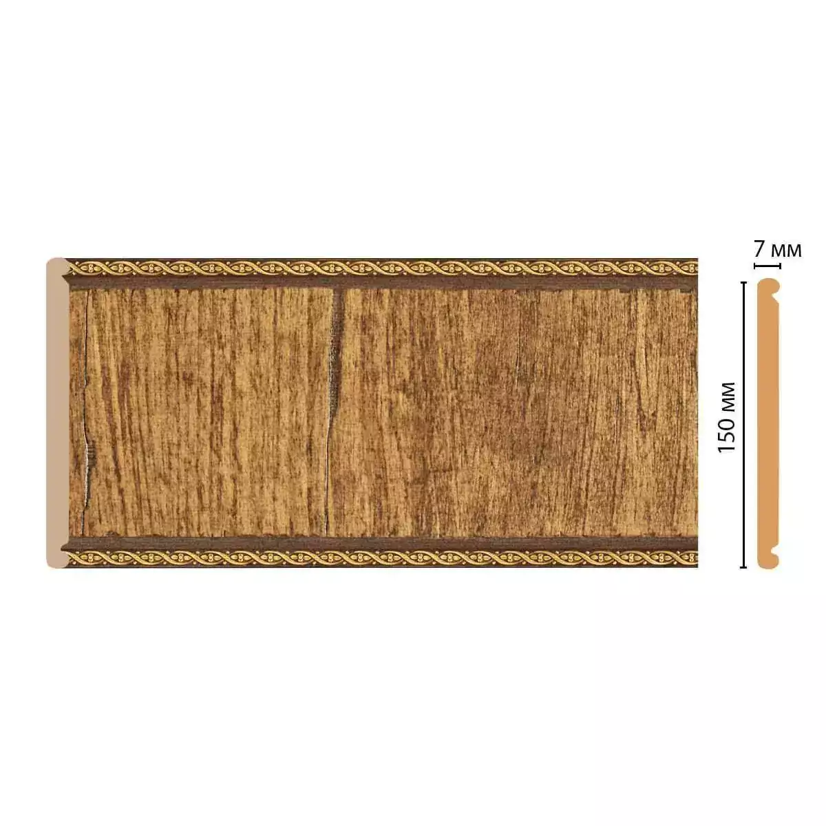 Декоративная панель Decomaster C15-4 150*7*2400 Декоративная панель Decomaster C15-4 150*7*2400