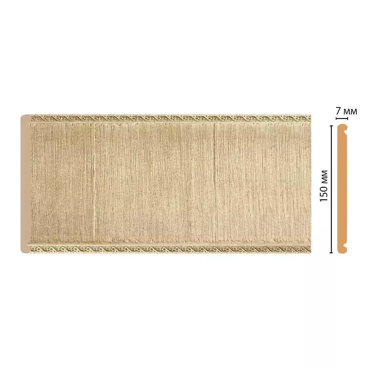 Декоративная панель Decomaster C15-5 150*7*2400 Декоративная панель Decomaster C15-5 150*7*2400