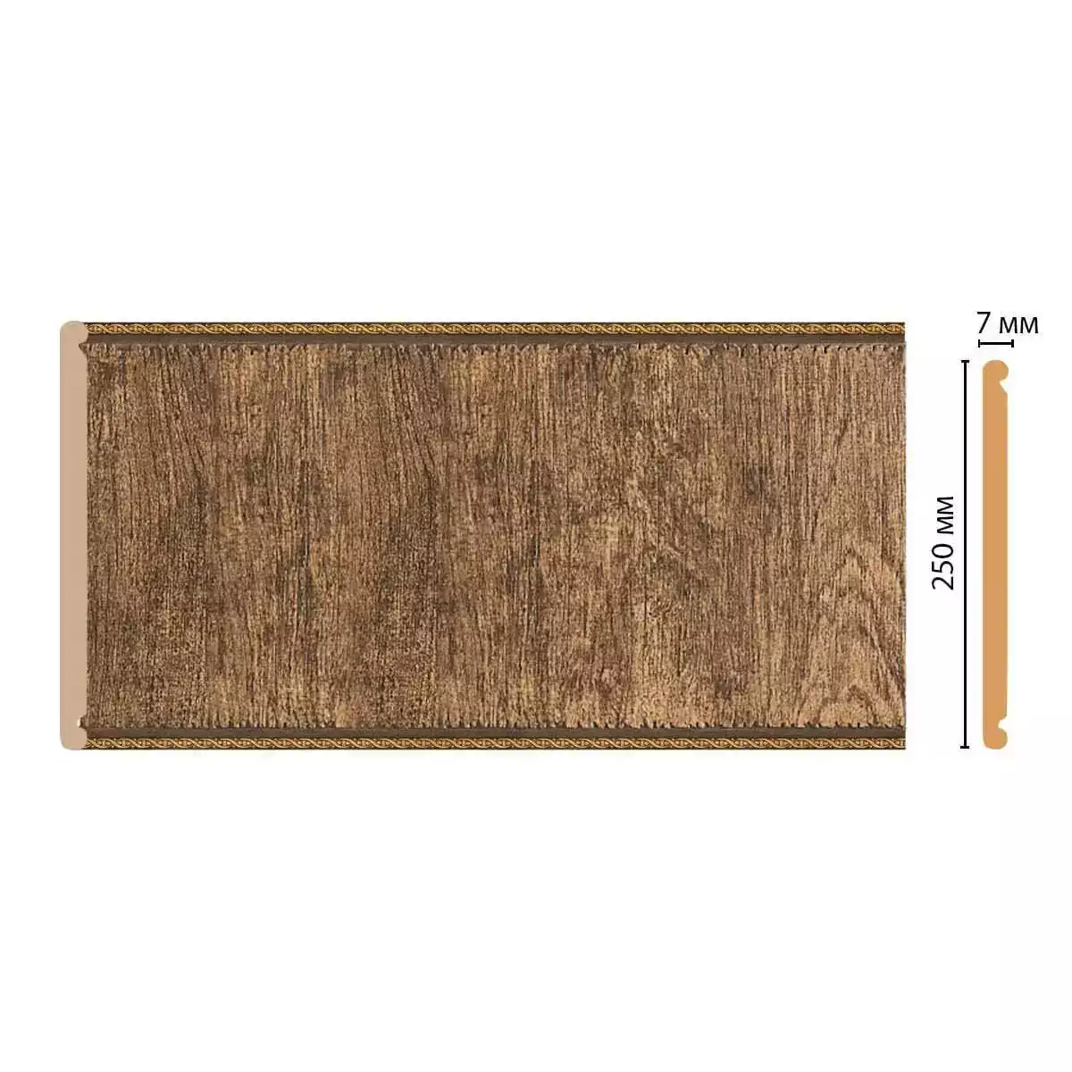 Декоративная панель Decomaster C25-3 250*7*2400 Декоративная панель Decomaster C25-3 250*7*2400