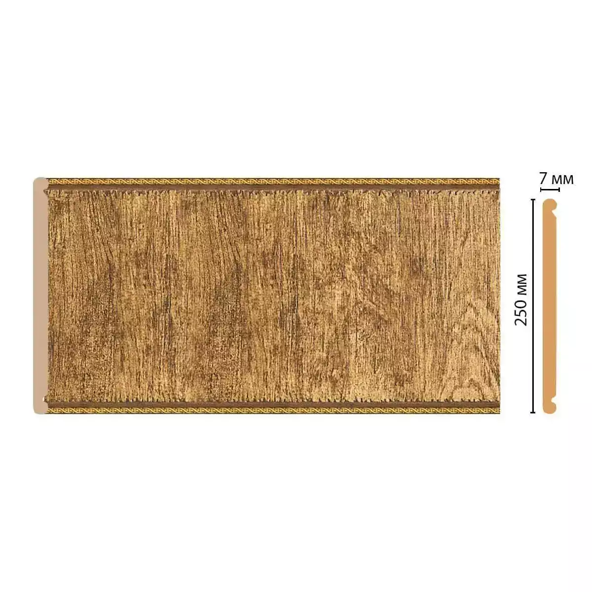 Декоративная панель Decomaster C25-4 250*7*2400 Декоративная панель Decomaster C25-4 250*7*2400