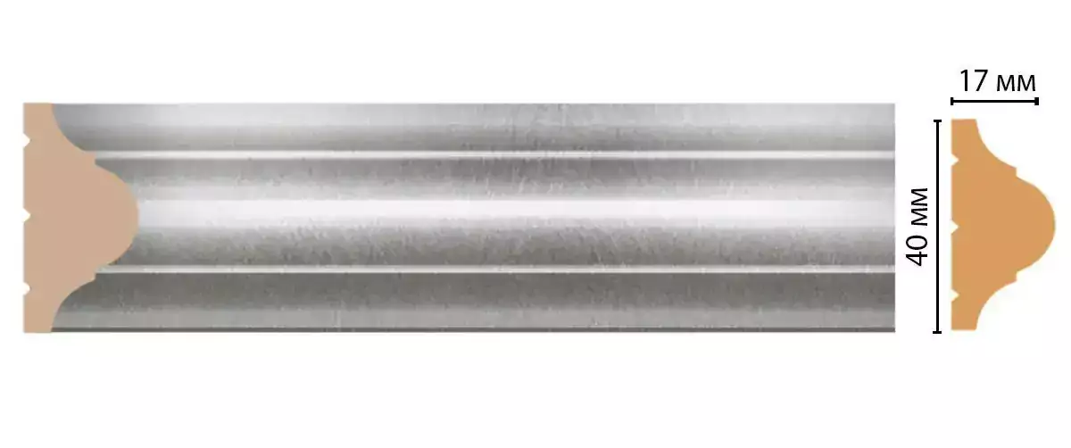 Молдинг DECOMASTER D002-375 40*17*2400 Молдинг DECOMASTER D002-375 40*17*2400