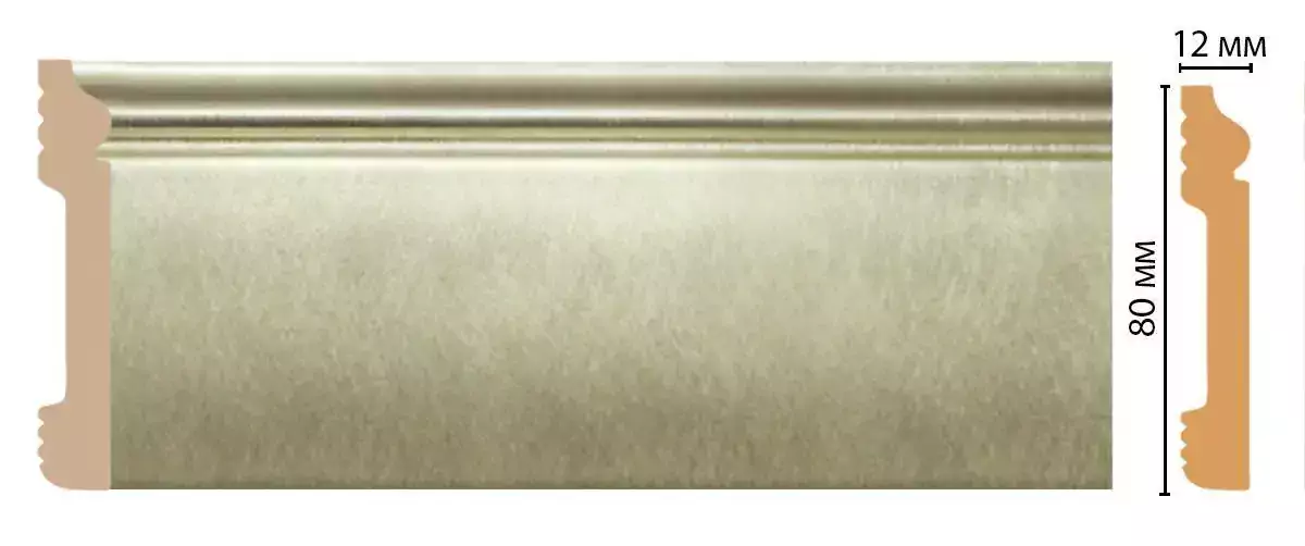 Плинтус напольный DECOMASTER D005-373 ДМ 79*12*2400 Плинтус напольный DECOMASTER D005-373 ДМ 79*12*2400