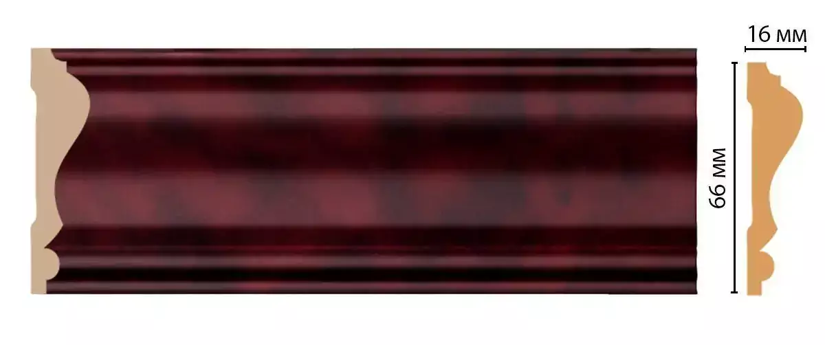 Молдинг DECOMASTER D022-62 66*16*2400 Молдинг DECOMASTER D022-62 66*16*2400