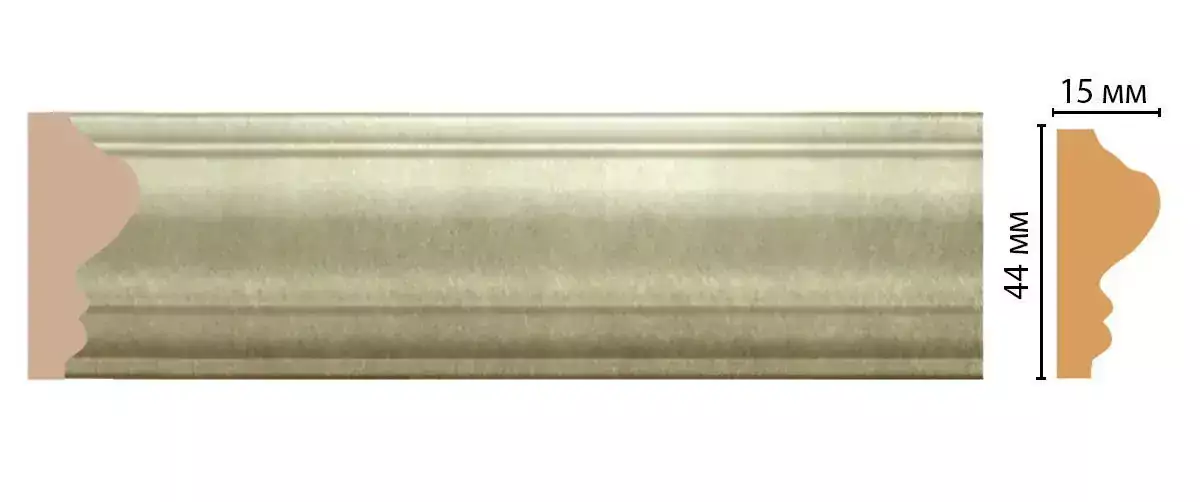 Молдинг DECOMASTER D030-373 ДМ 43*16*2400 мм Молдинг DECOMASTER D030-373 ДМ 43*16*2400 мм