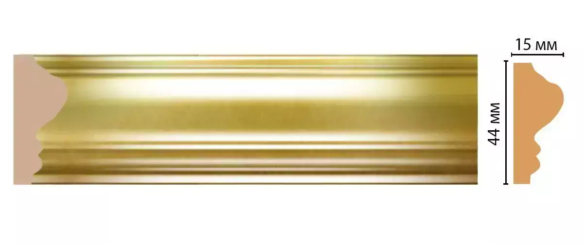 Молдинг DECOMASTER D030-374 43*16*2400 Молдинг DECOMASTER D030-374 43*16*2400
