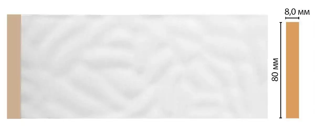 Молдинг DECOMASTER D039-114 80*8*2400 Молдинг DECOMASTER D039-114 80*8*2400