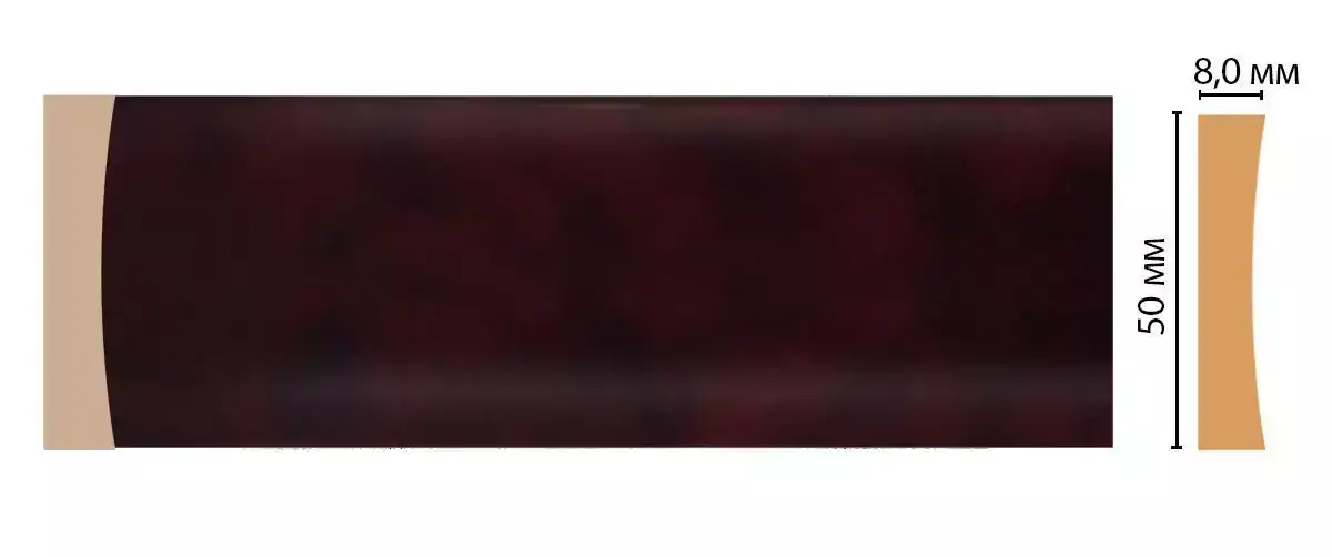 Молдинг DECOMASTER D045-62 50*8*2400 Молдинг DECOMASTER D045-62 50*8*2400