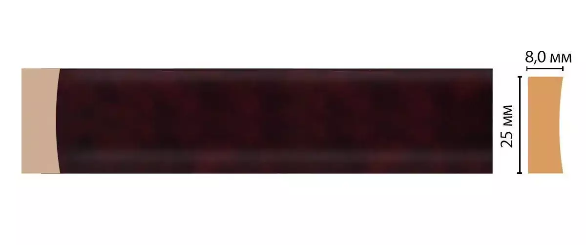 Молдинг DECOMASTER D046-62 25*8*2400 Молдинг DECOMASTER D046-62 25*8*2400