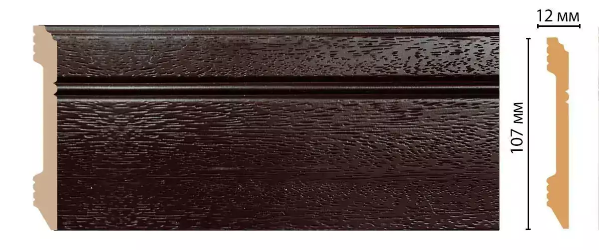 Плинтус напольный DECOMASTER D105-433 ДМ 107*12*2400 Плинтус напольный DECOMASTER D105-433 ДМ 107*12*2400