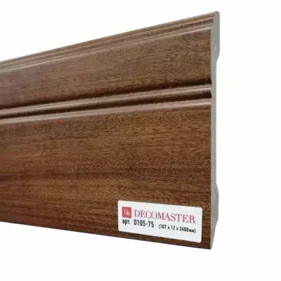 Плинтус напольный DECOMASTER D105-75 ДМ  107*12*2400