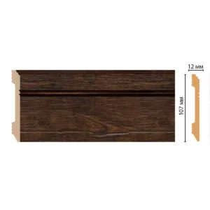 D105-966 Плинтус напольный DECOMASTER ДМ 107*12*2400 мм