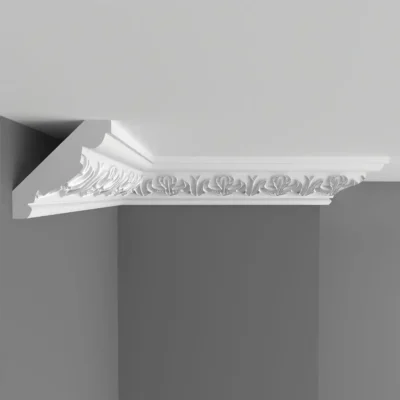 Плинтус потолочный DECOMASTER D155B 60*40*2000 мм