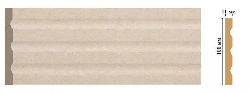 Пилястра / молдинг Decomaster D201-18D 100*11*2400 Пилястра / молдинг Decomaster D201-18D 100*11*2400