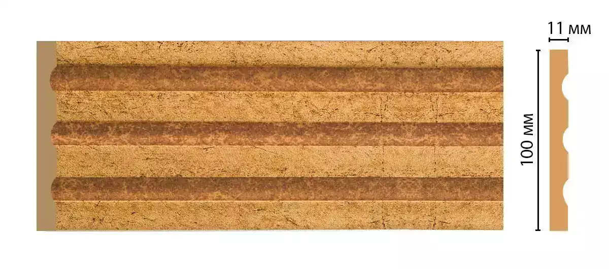 Пилястра / молдинг Decomaster D201-58 ДМ 100*11*2400 Пилястра / молдинг Decomaster D201-58 ДМ 100*11*2400