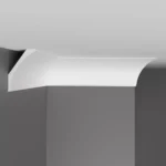 Плинтус потолочный D212 DECOMASTER 60*40*2000 мм