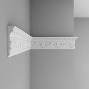 Плинтус потолочный D214A DECOMASTER 150*38*2000 мм