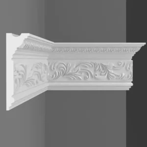 Плинтус потолочный DECOMASTER D214B 150*38*2000мм