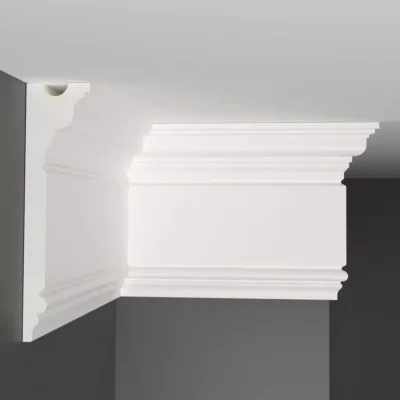 Плинтус потолочный D214 DECOMASTER 150*38*2000 мм