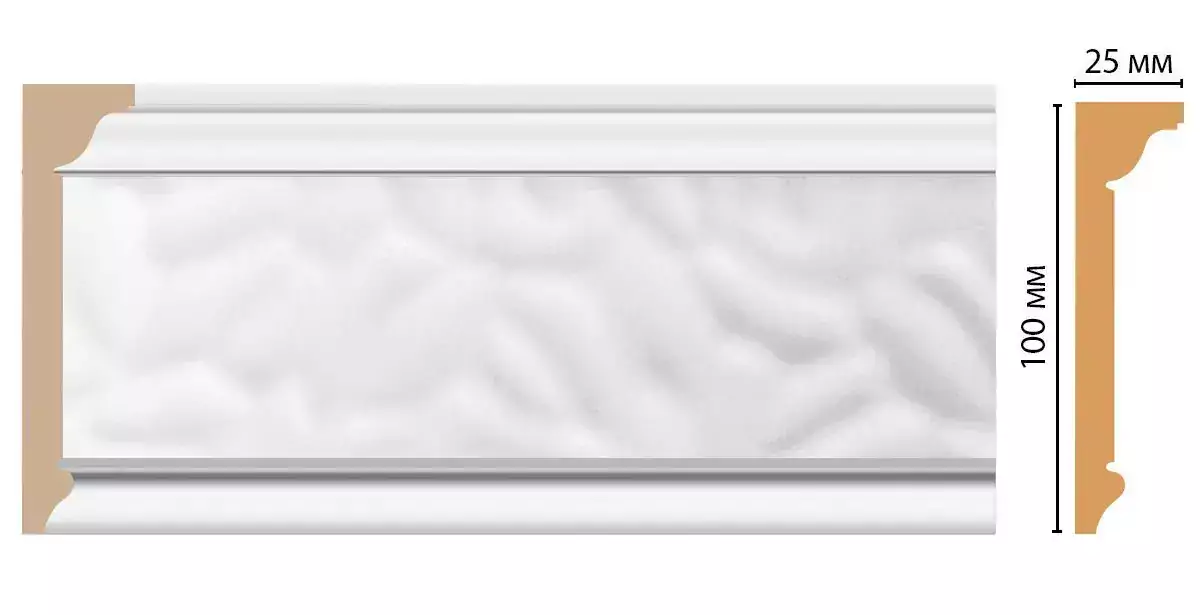 Карниз потолочный DECOMASTER D215-114 100*25*2400 Карниз потолочный DECOMASTER D215-114 100*25*2400
