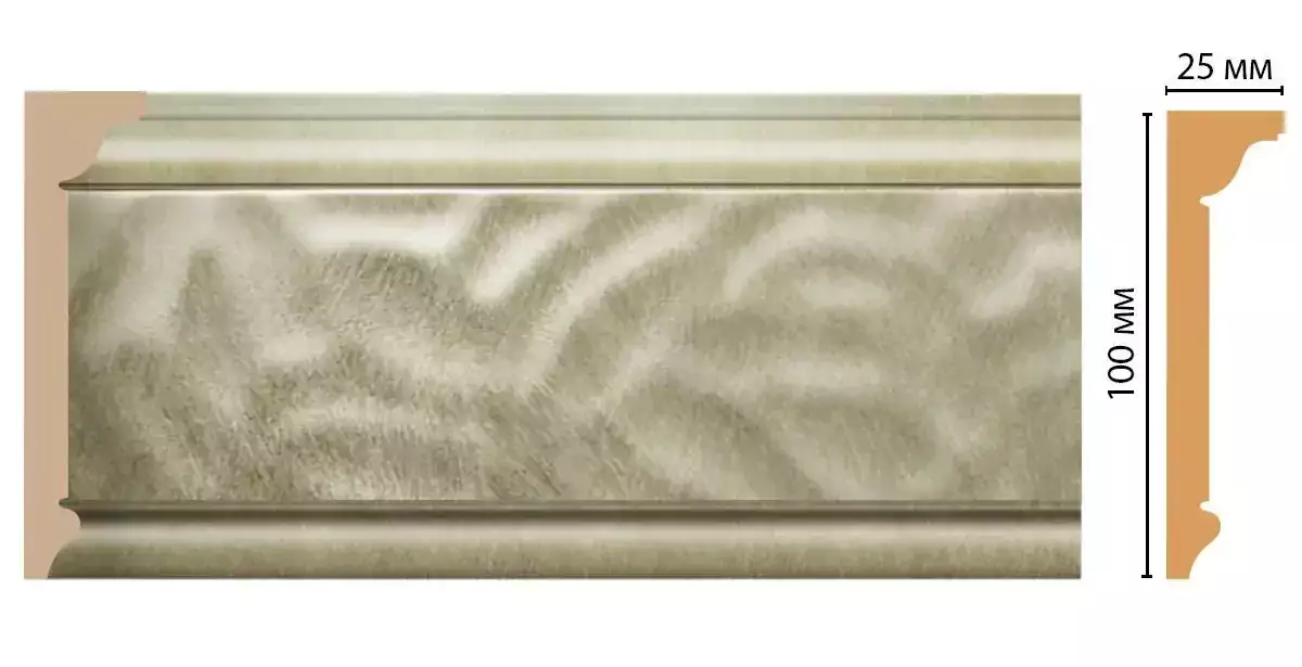 Карниз потолочный DECOMASTER D215-373 100*25*2400 Карниз потолочный DECOMASTER D215-373 100*25*2400