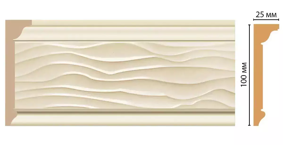 Карниз потолочный DECOMASTER D218-61 100*25*2400 Карниз потолочный DECOMASTER D218-61 100*25*2400