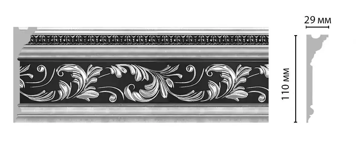 Плинтус DECOMASTER D225-63 ДМ 110*29*2400 мм Плинтус DECOMASTER D225-63 ДМ 110*29*2400 мм