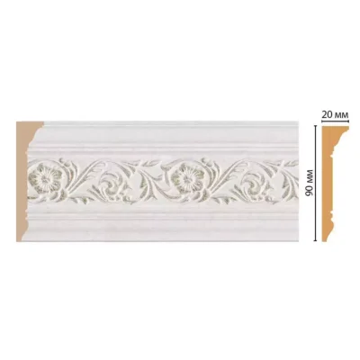 D226-19D плинтус DECOMASTER ДМ 90*21*2400 мм