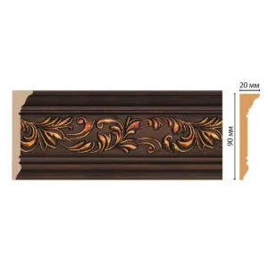 D226-966 плинтус DECOMASTER ДМ 90*21*2400 мм
