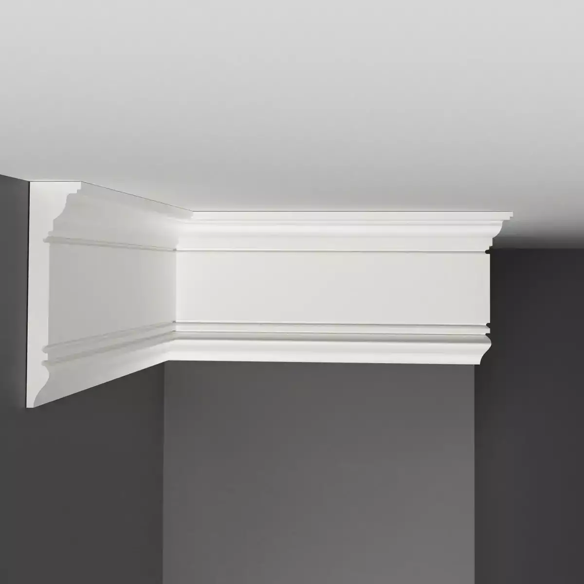 Плинтус потолочный D226 DECOMASTER 90*21*2000 мм Плинтус потолочный D226 DECOMASTER 90*21*2000 мм
