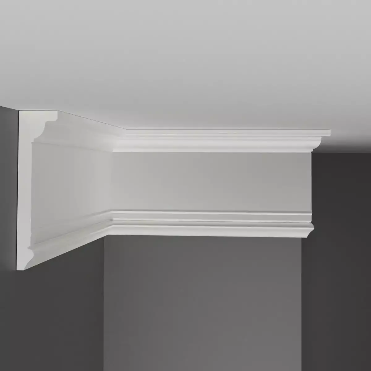 Плинтус D227 ДМ DECOMASTER 100*25*2000 мм Плинтус D227 ДМ DECOMASTER 100*25*2000 мм