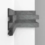 3D панель D302-1629 ДМ  DECOMASTER бетон 122*21*2900 мм