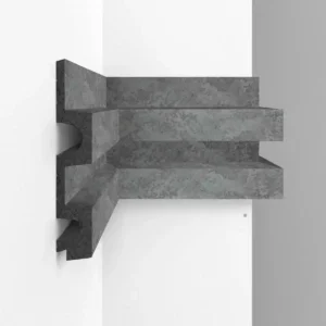 3D панель D302-1629 ДМ  DECOMASTER бетон 122*21*2900 мм