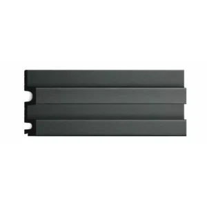 3D панель D302-112 DECOMASTER черный антрацит 122*21*2900 мм