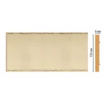 Декоративная панель B15-1028 Decomaster 150*9*2400 мм