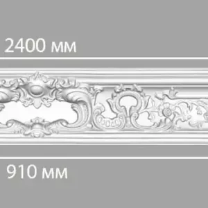 Потолочный плинтус с орнаментом DECOMASTER DP 51 118*118*2400