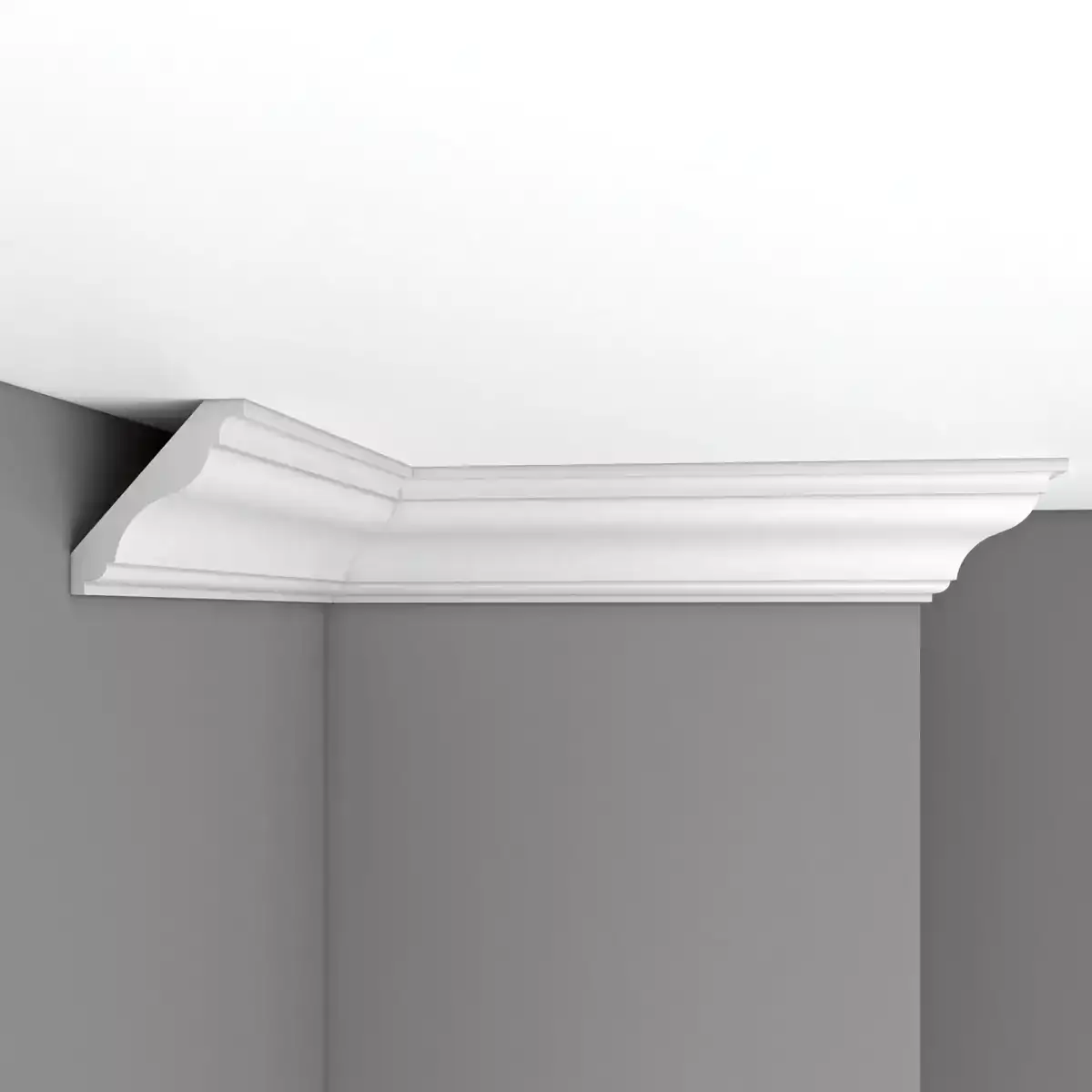 Потолочный плинтус DP-357 DECOMASTER 85*80*2400 Потолочный плинтус DP-357 DECOMASTER 85*80*2400