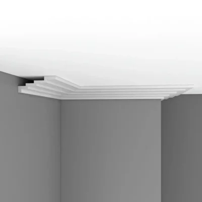 Потолочный плинтус DP-375 DECOMASTER 65*158*2400