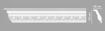 Потолочный плинтус DECOMASTER DT-23 80*48*2400