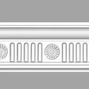 Потолочный плинтус с орнаментом DECOMASTER DT-88152 110*63*2400