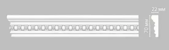 Молдинг с орнаментом DECOMASTER DT-9865 70*22*2400