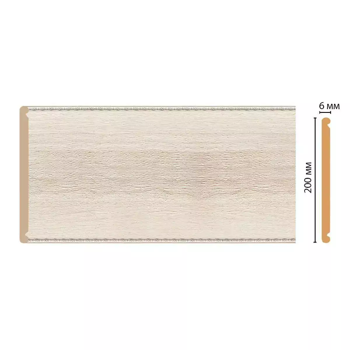 Декоративная панель Decomaster F20-13 200*6*2400 Декоративная панель Decomaster F20-13 200*6*2400