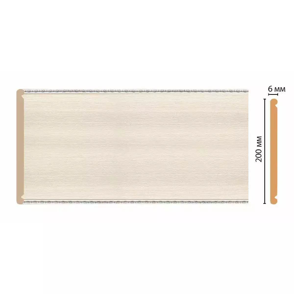 Декоративная панель Decomaster F20-15 200*6*2400 Декоративная панель Decomaster F20-15 200*6*2400