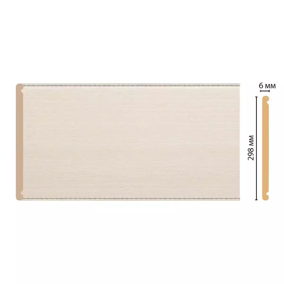 Декоративная панель Decomaster F30-13 298*6*2400 Декоративная панель Decomaster F30-13 298*6*2400