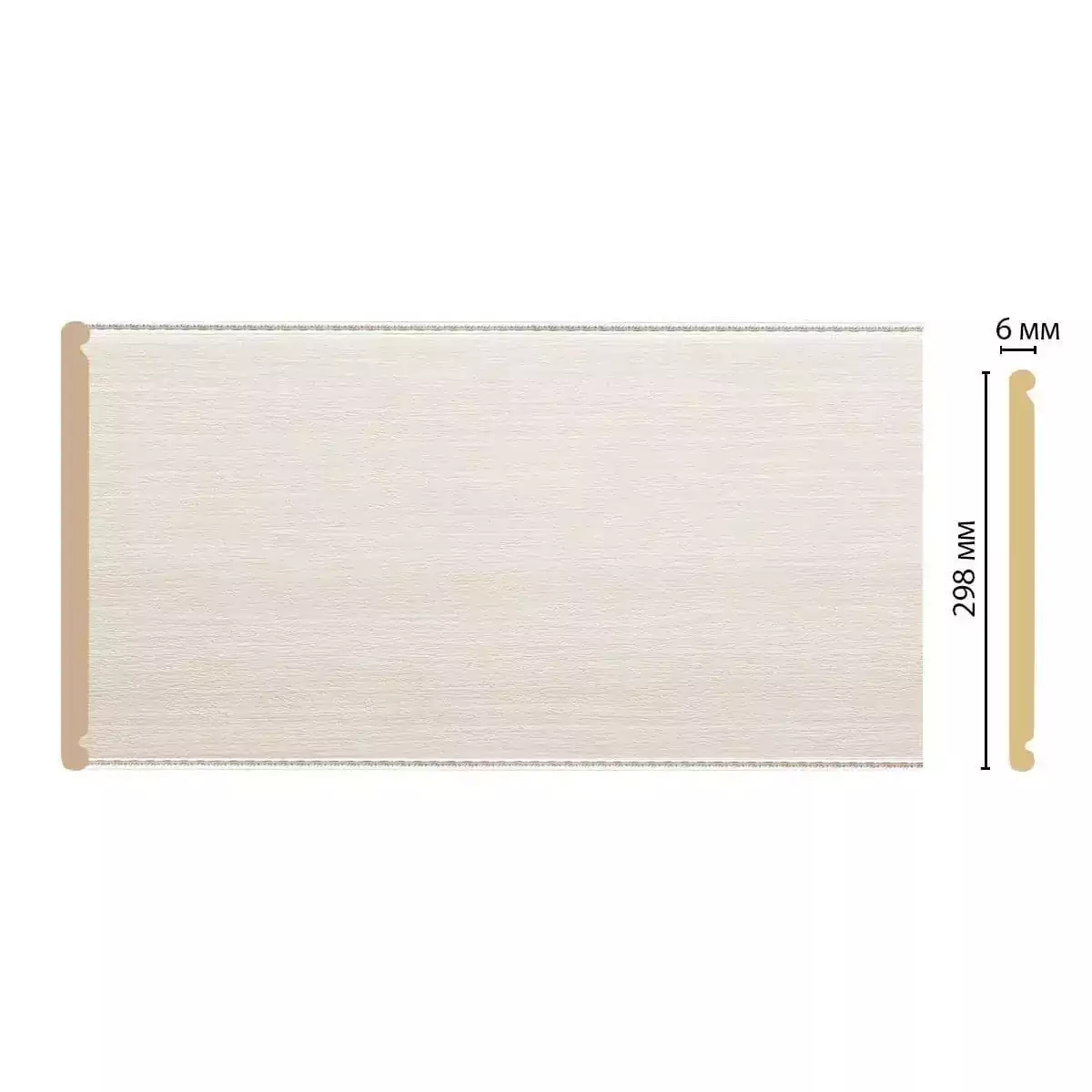 Декоративная панель Decomaster F30-14 298*6*2400 Декоративная панель Decomaster F30-14 298*6*2400