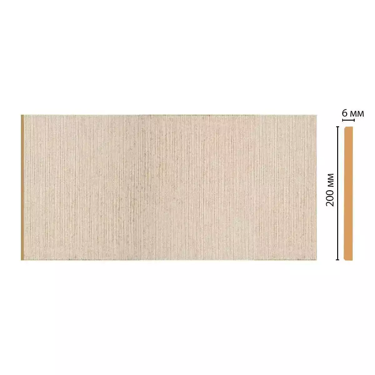 Декоративная панель Decomaster G20-18 200*6*2400 Декоративная панель Decomaster G20-18 200*6*2400