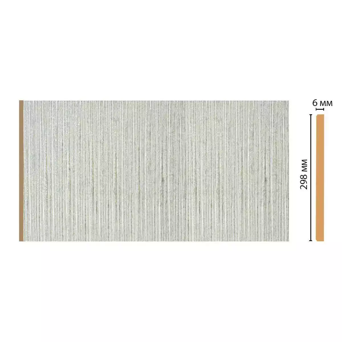 Декоративная панель Decomaster G30-20 300*6*2400 Декоративная панель Decomaster G30-20 300*6*2400